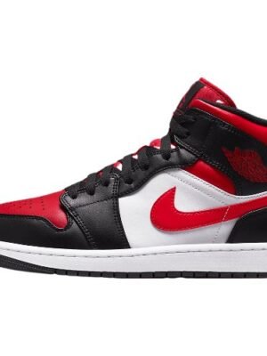 JORDAN 1 MID x BRED TOE