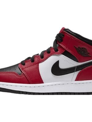 JORDAN 1 MID x CHICAGO BLACK TOE