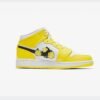 JORDAN 1 MID x DYNAMIC YELLOW FLORAL