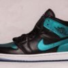 JORDAN 1 MID x IRIDESCENT BLACK