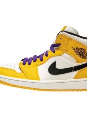 JORDAN 1 MID x SE LAKERS