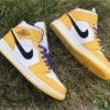 JORDAN 1 MID x SE LAKERS