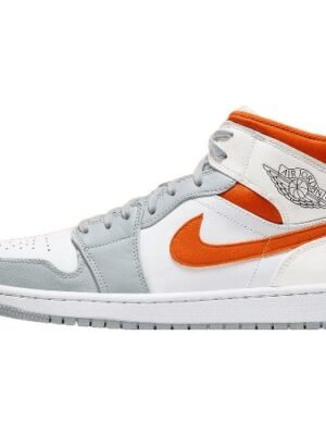 JORDAN 1 MID x STARFISH PURE PLATINUM