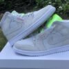 JORDAN 1 MID x VAST GREY GHOST GREEN