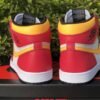 JORDAN 1 RETRO HIGH OG x LIGHT FUSION  RED