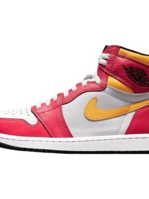 JORDAN 1 RETRO HIGH OG x LIGHT FUSION  RED