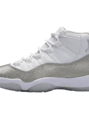 JORDAN 11 RETRO x WHITE METALLIC SILVER