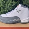 JORDAN 12 RETRO x WHITE DARK GREY