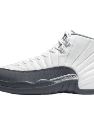 JORDAN 12 RETRO x WHITE DARK GREY