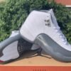 JORDAN 12 RETRO x WHITE DARK GREY