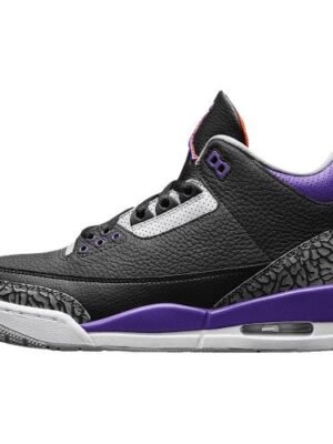 JORDAN 3 RETRO x BLACK COURT PURPLE