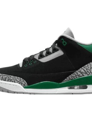 JORDAN 3 RETRO x PINE GREEN
