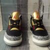 JORDAN 3 x BLACK CEMENT GOLD