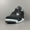 JORDAN 4 x BLACK CANVAS