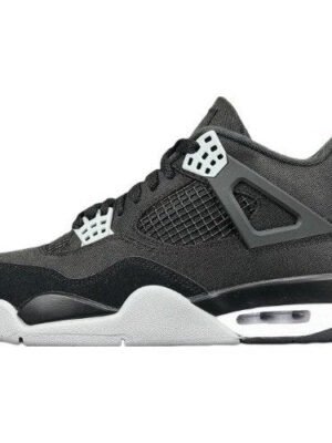 JORDAN 4 x BLACK CANVAS
