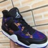 JORDAN 4 x BLACK RUSH VIOLET