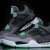 JORDAN 4 x GREEN GLOW
