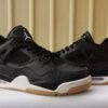 JORDAN 4 x LASER BLACK GUM