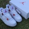 JORDAN 4 x METALLIC RED