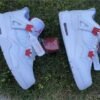 JORDAN 4 x METALLIC RED