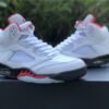 JORDAN 5 RETRO x FIRE RED SILVER TONGUE