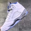 JORDAN 5 RETRO x WHITE STEALTH