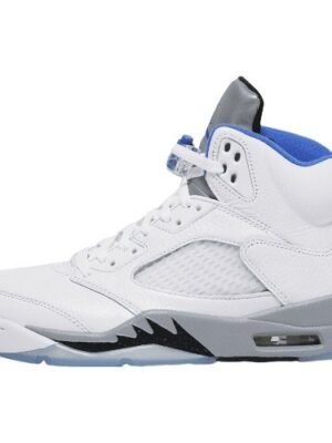 JORDAN 5 RETRO x WHITE STEALTH