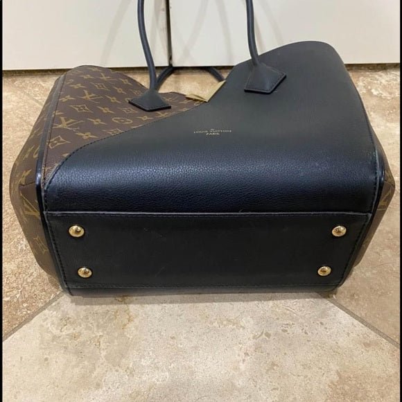 m-602f01c7bcbb52c722b86528-1 LV Kimono Tote Bag 25cm Monogram Canvas Spring/Summer Collection M41856, Noir