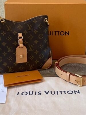 LV Od¨¦on PM Monogram Canvas Natural For Fall-Winter,  Shoulder And CrossBody Bags 11in/28cm LV M45354