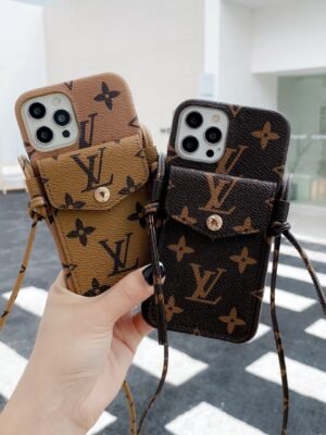 Lou Leather Chain iPhone Case