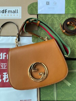 gg Blondie Mini Bag Brown For Women, Women’s Bags 11.4in/29cm gg