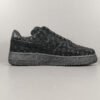 NIKE AIR FORCE 1 x LOUIS VUITTON BLACK/BLACK