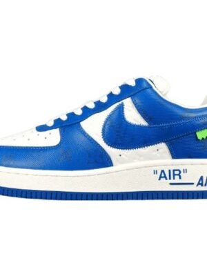 NIKE AIR FORCE 1 x LOUIS VUITTON BLUE/WHITE