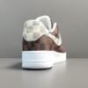 NIKE AIR FORCE 1 x LOUlS VUlTTON BROWN/WHITE