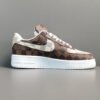 NIKE AIR FORCE 1 x LOUlS VUlTTON BROWN/WHITE