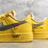 NIKE AIR FORCE 1 x OFF-WHITE ICA UNIVERSITY GOLD