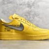 NIKE AIR FORCE 1 x OFF-WHITE ICA UNIVERSITY GOLD
