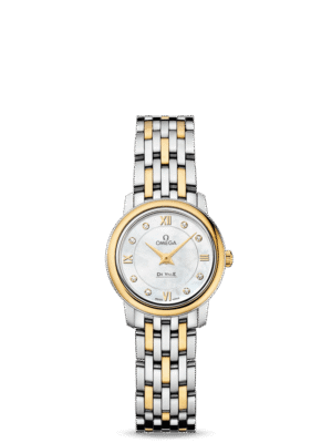 De Ville Steel yellow gold Diamanten Watch 424.20.24.60.55.001