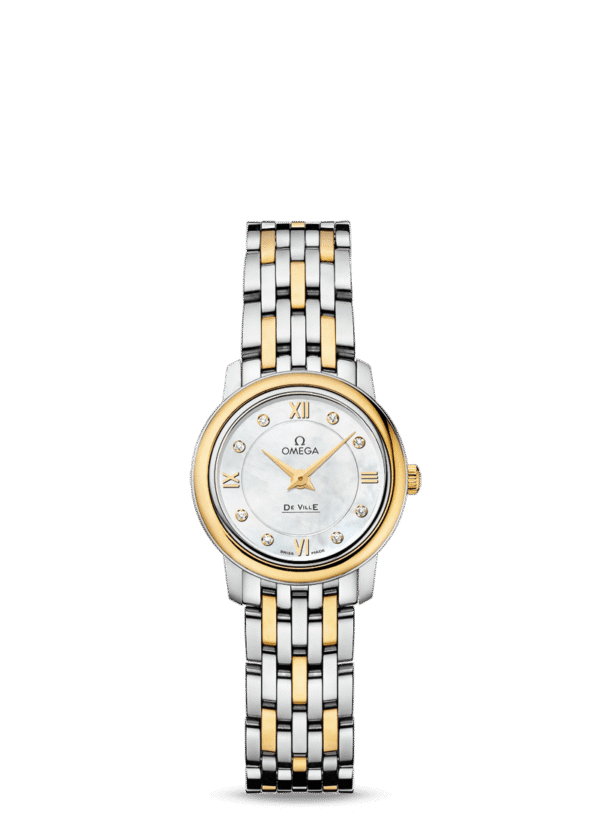 De Ville Steel yellow gold Diamanten Watch 424.20.24.60.55.001
