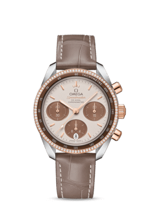 Speedmaster Steel Sedna Gold Chronograph Watch 324.28.38.50.02.002