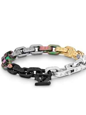 18K Louis Street Style Chain Bracelet