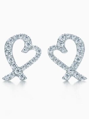 18K T Diamond Earrings