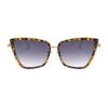 New Brand Designer Cateye Sunglasses Women Vintage Metal Glasses For Women Mirror Retro Lunette De Soleil Femme UV400