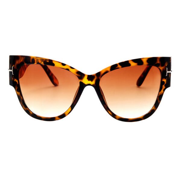 New Fashion Brand Designer Tom Cat Eye Sunglasses Women Oversized Frame Vintage Sun Glasses oculos de sol UV400