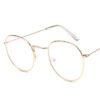 LeonLion Mirror Metal Sunglasses Women Vintage Brand Designer Flat Round Glasses UV400 Street Beat Oculos De Sol Gafas