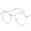 LeonLion Mirror Metal Sunglasses Women Vintage Brand Designer Flat Round Glasses UV400 Street Beat Oculos De Sol Gafas