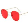 LeonLion Classic Small Frame Round Sunglasses Women/Men Brand Designer Alloy Mirror Sun Glasses Vintage Modis Oculos