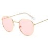 LeonLion Classic Small Frame Round Sunglasses Women/Men Brand Designer Alloy Mirror Sun Glasses Vintage Modis Oculos