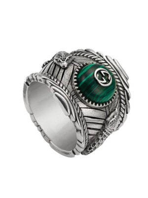Double G Garden Snake Interlocking G Ring