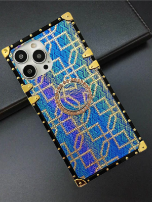 Samsung Case with Ring "Cyan"